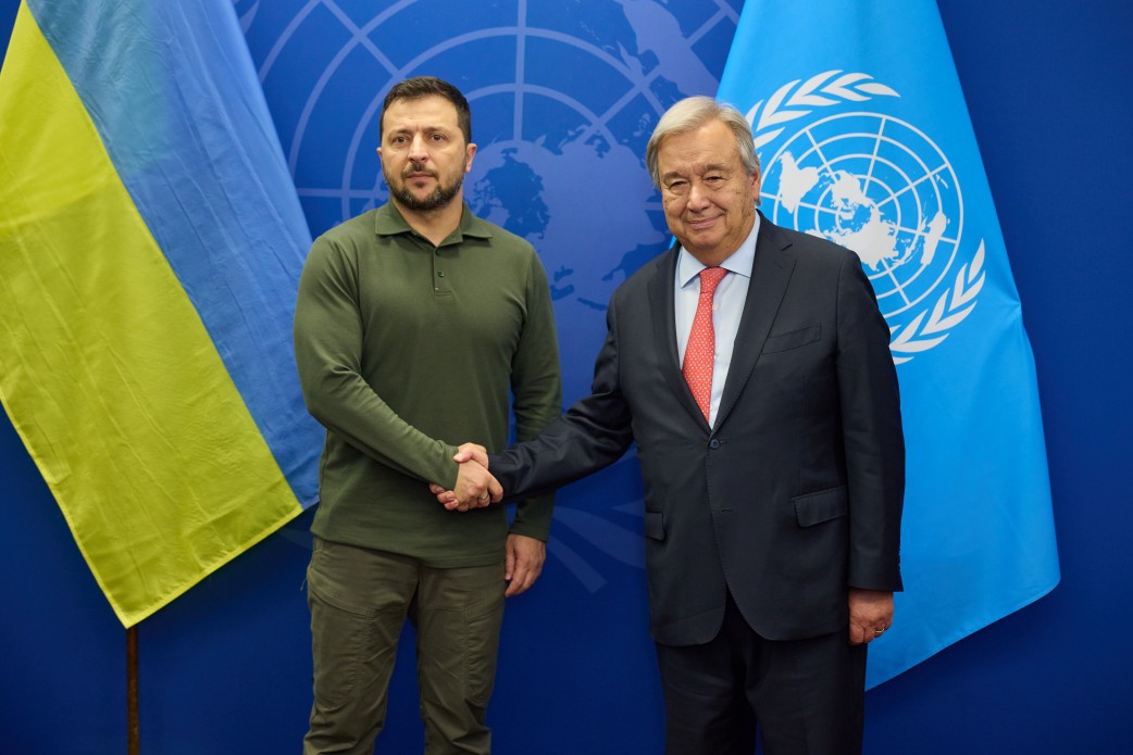 Президент України зустрівся з Генеральним секретарем ООН
